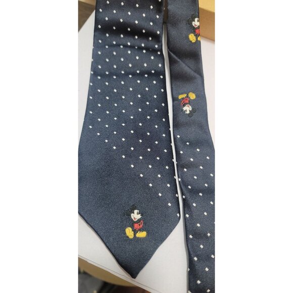Vintage Cervantes Disney Mickey Mouse Polka Dot Tie Unique Collectable *callout - Picture 2 of 6